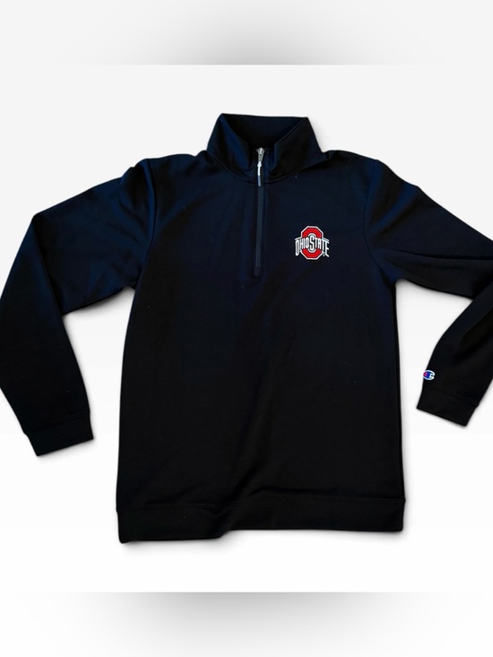 Other - Champion Unisex Adult OHIO STATE BUCKEYES 1/4 Zip Pullover NWOT Medium